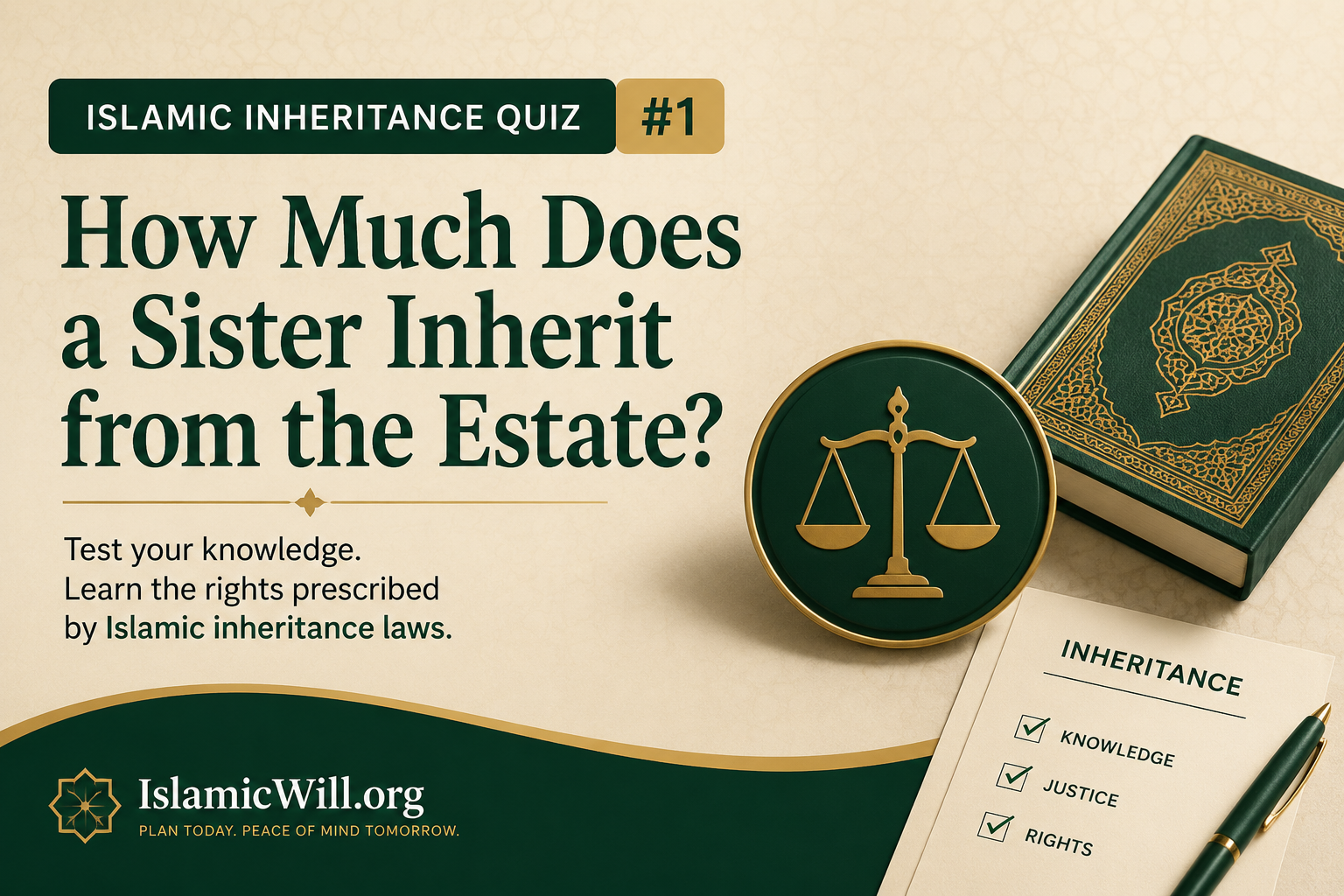 How Much Does a Sister Inherit from the Estate?